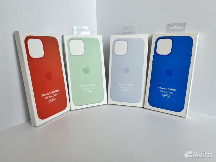 Чехлы iPhone Silicone case 12 Pro Max