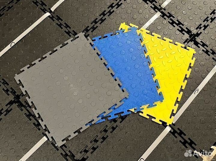 Модульная плитка в гараж