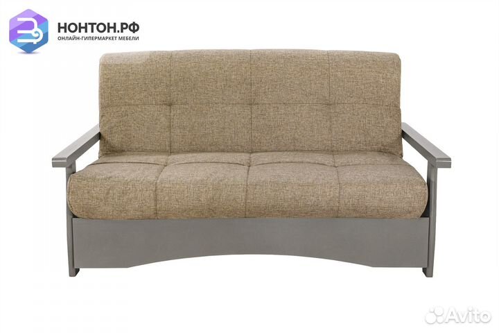 Диван Аккордеон Массив темно-бежевый