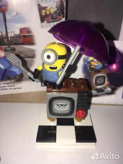 Конструктор комплект Миньоны Mega bloks Minions