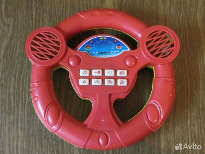 Руль детский, музыкальный