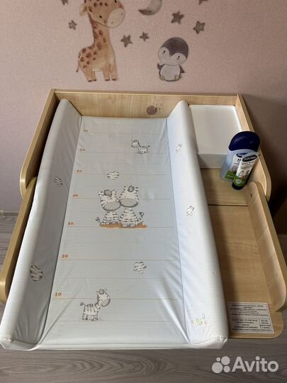 Пеленальный комод с пеленальной доской