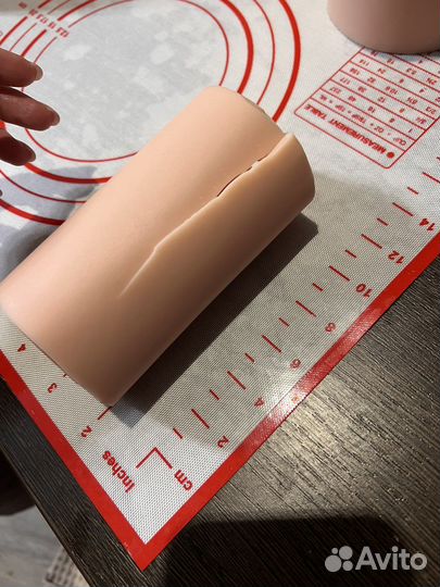 Силиконовая форма цилиндр