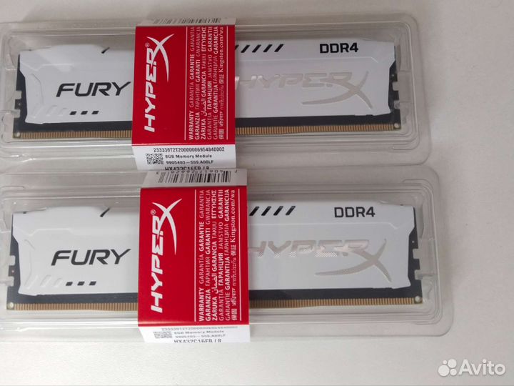 Оперативная память 8GB 3200Mhz Kingston HyperX FUR