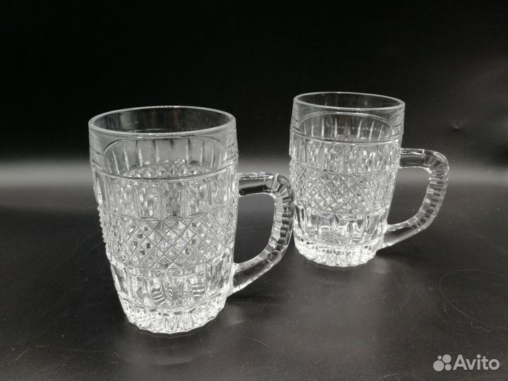 Кружка пивная 350 мл. Богемия хрусталь Чехия