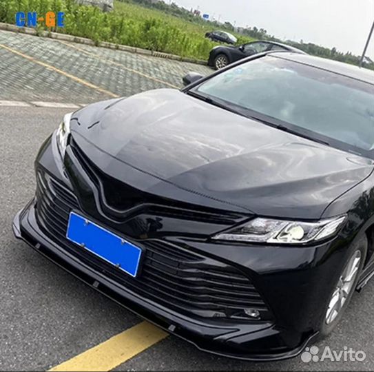 Передний сплиттер toyota camry 70-75 губа,спойлер