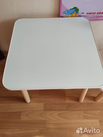 Детский стол и стул, доска магнитная