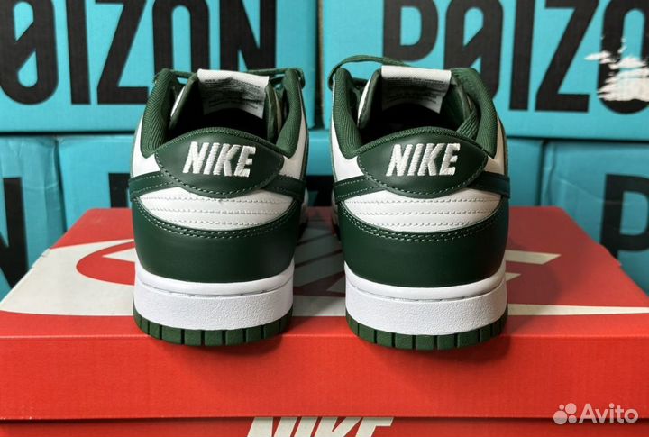 Nike dunk low green оригинал