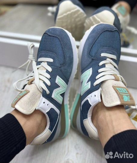 Кроссовки New balance 574 женские(LUX)