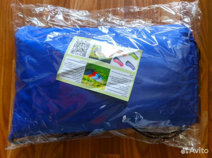 Надувной диван матрас ламзак биван VIP с подушкой