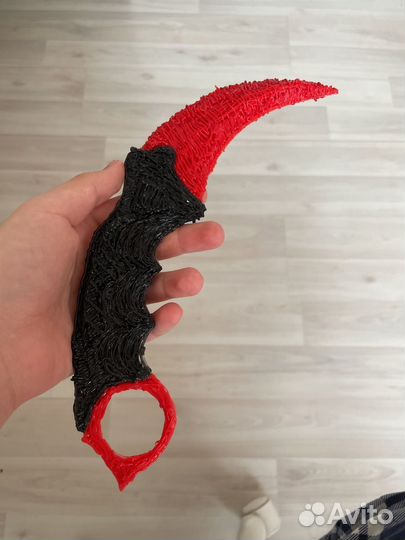 Игрушечный нож ручной работы