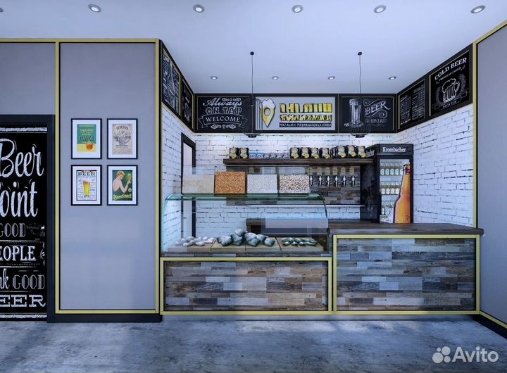 Магазин разливного пива 