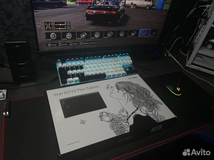 Графический планшет XP-Pen Star 03 V2 Pen Tablet