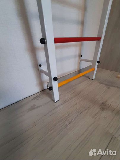 Шведская стенка(детская) +канат+кольца+верёвочная