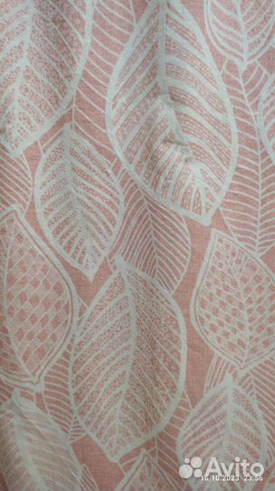 Штора на кухню короткая