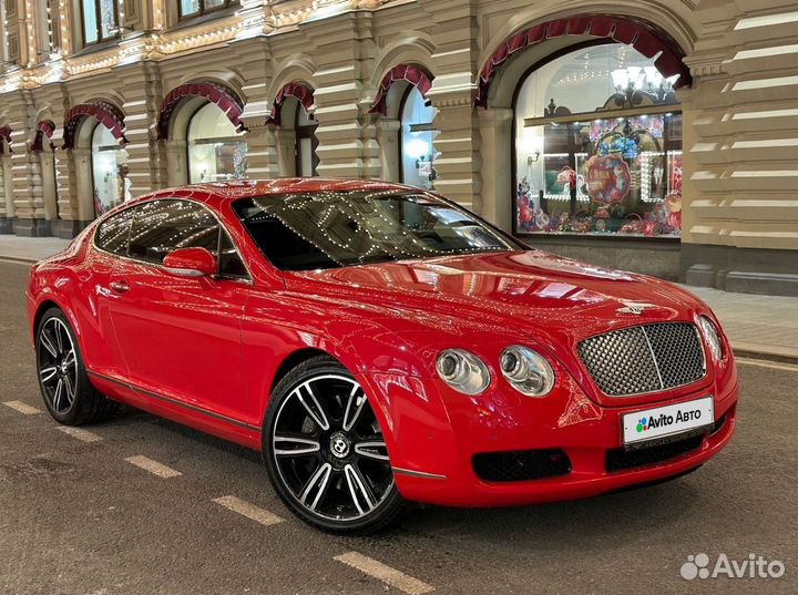 Bentley Continental GT 6.0 AT, 2007, 54 000 км