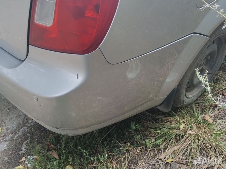 Бампер задний (под ремонт) Chevrolet Lacetti 1,6