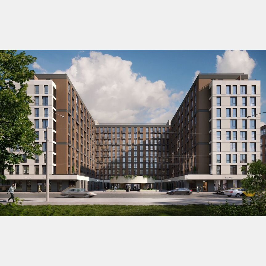 1-к. апартаменты, 30,6 м², 5/10 эт.