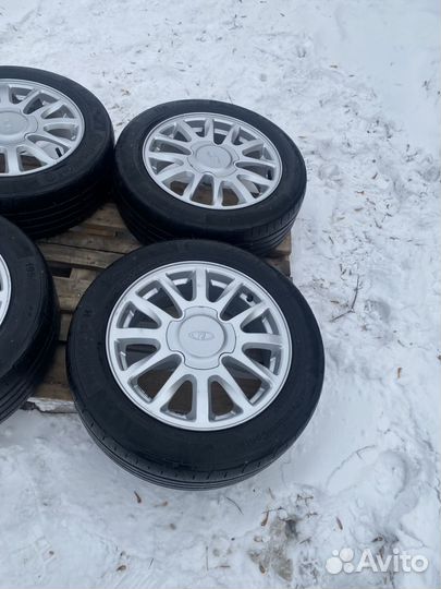 Колеса LADA Granta R15 на continental 195/55