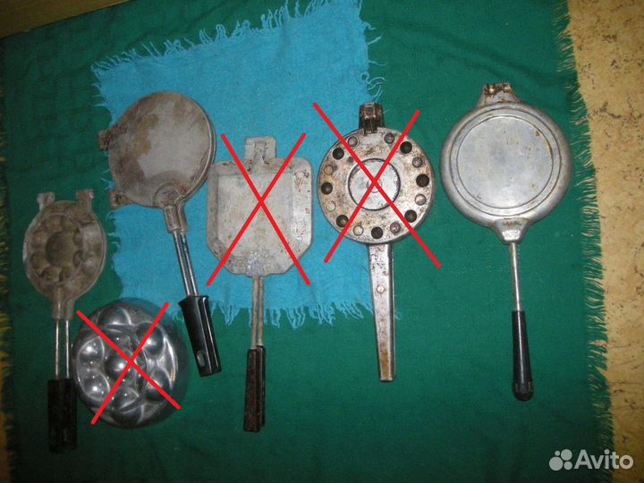 Вафельницы орешницы формы для печенья СССР