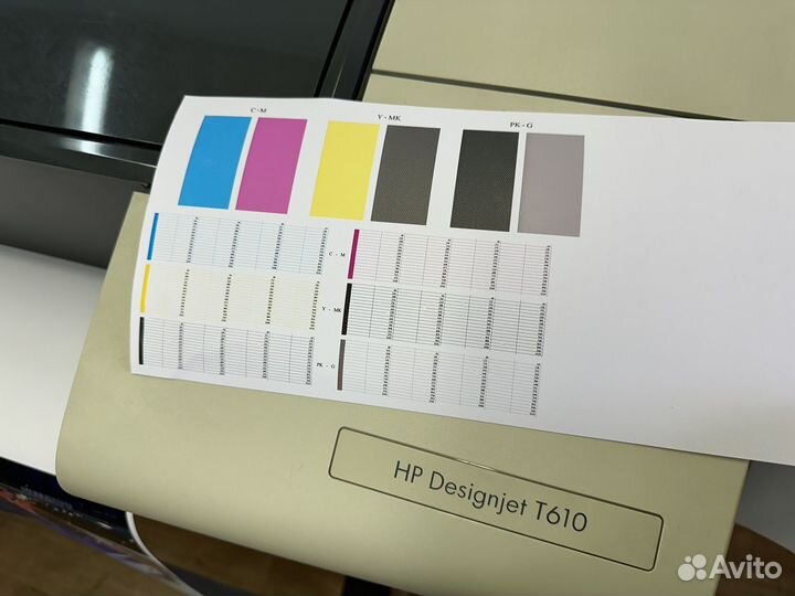 Плоттер hp designjet T610 24' 6 цветов А1