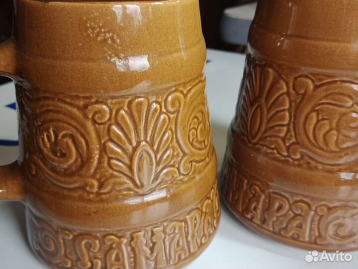 Пивная кружка СССР винтаж керамика