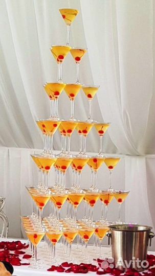 Аренда бокалов на торжество