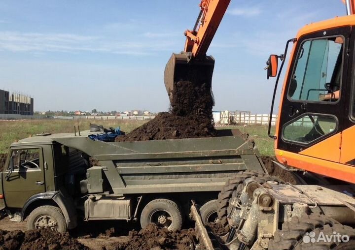 Грунт для отсыпки, чернозем, земля