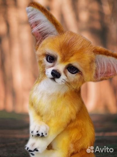 Лисенок Фенек (ручная работа)