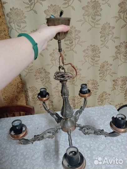 Люстра ретро винтаж СССР