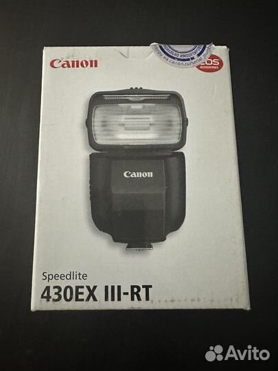 Вспышка камеры Canon 430EX lll-RT
