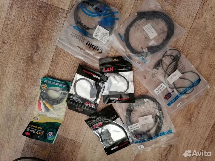 Новые кабеля пакетом