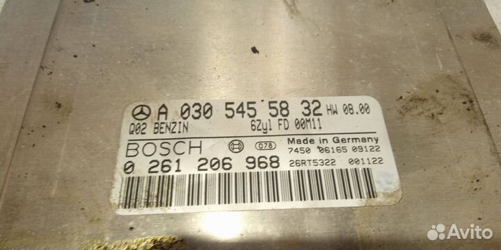 Блок управления двигателем Mercedes-Benz S-Класс