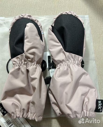 Варежки Краги 2-4 года зимние на меху Sokoke