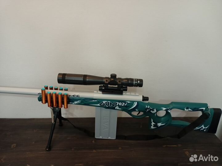 Снайперская винтовка с мягким пулями новая