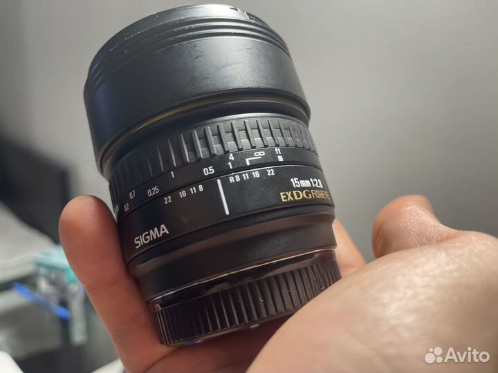 Sigma 15mm 1:2.8 fisheye фишай for Sony
