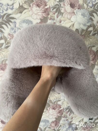 Шапка ушанка женская