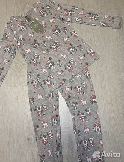 Пижама новая для девочки h&m 122/128, 134/140 р-р