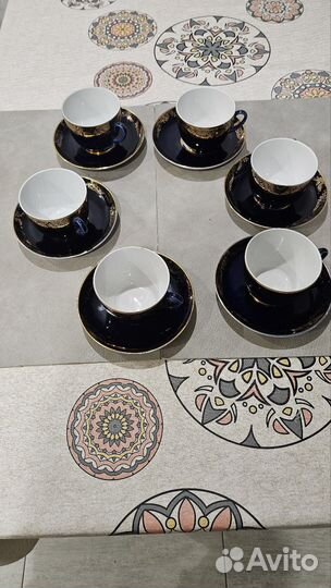 Чашка с блюдцем лфз СССР