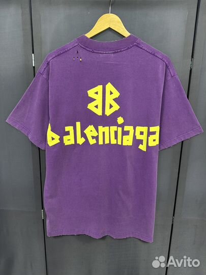 Футболка Balenciaga oversize (унисекс)