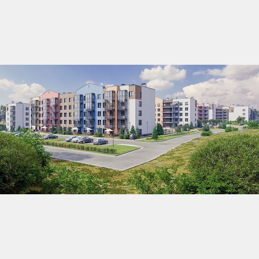 1-к. квартира, 37,6 м², 4/5 эт.