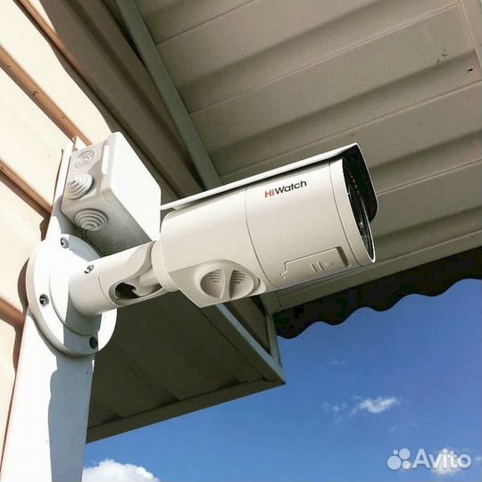 Видеонаблюдение уличное / установка монтаж