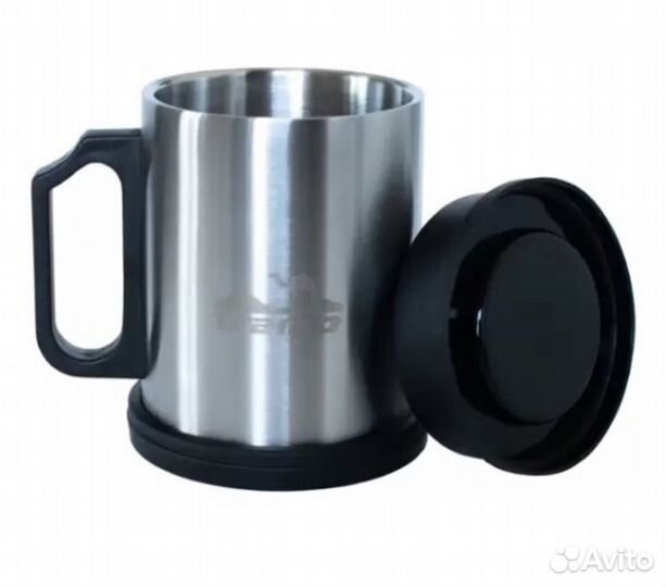 Термокружка с крышкой и подставкой Tramp 400мл