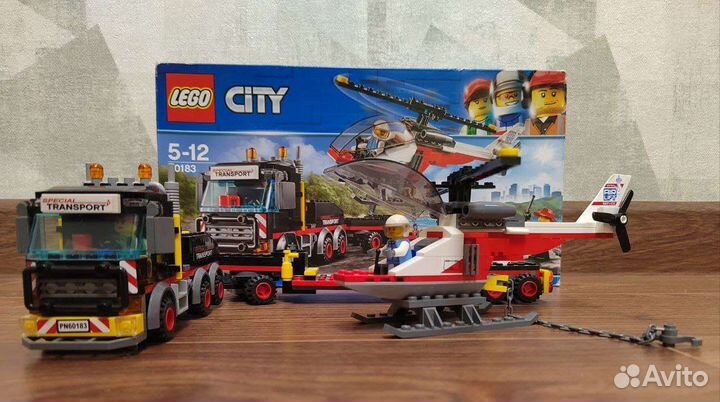 Lego city 60183 Перевозчик вертолета