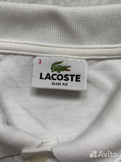 Поло Lacoste оригинал