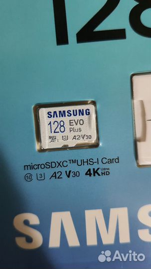 Карта памяти micro sd 128 samsung