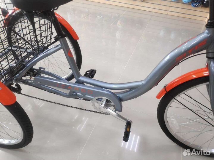 Велосипед sitis cargo 26 alloy Grey-Orange