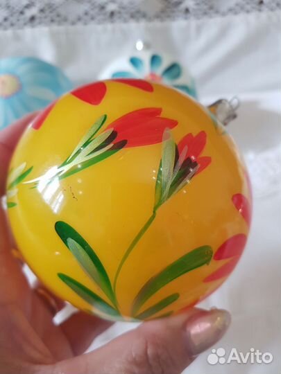 Елочные игрушки ссср.Шары.Редкие
