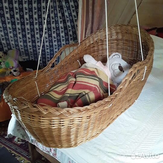 Люлька корзина для новорожденного
