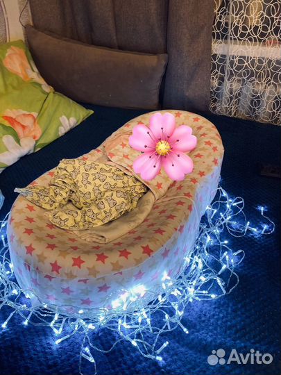 Матрас кокон для новорожденных